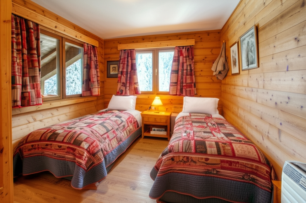 Gästezimmer mit Einzelbetten