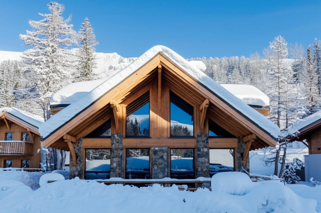 Luxuriöses Chalet in den Alpen